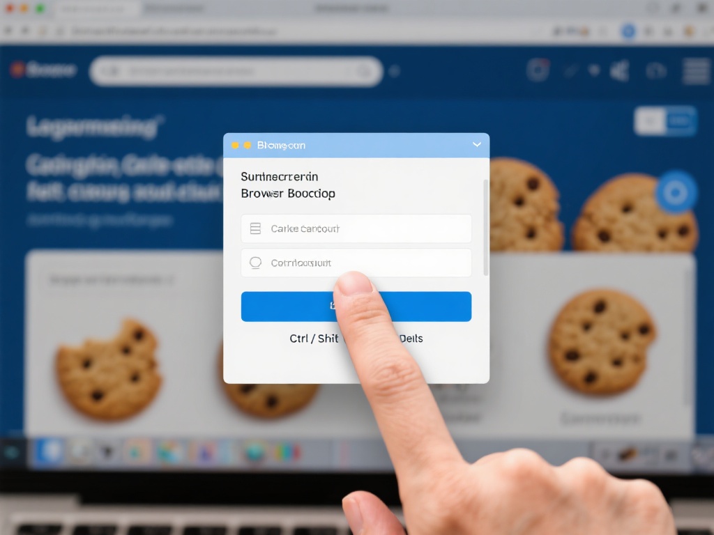 长时间使用同一个浏览器，缓存和Cookies可能会